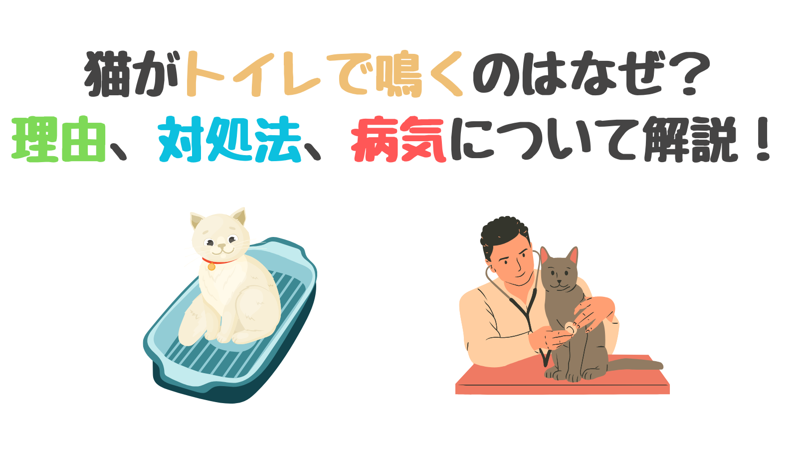 猫がトイレで鳴くのはなぜ？理由と対処法、病気について解説！